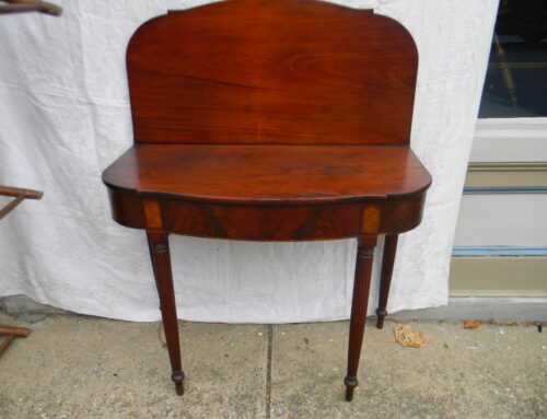 American Inlaid Table Circa 1815-$750