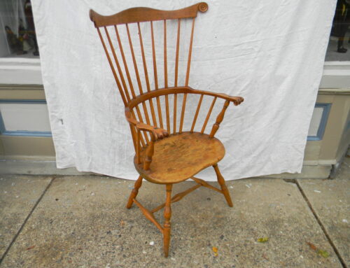 Comb-back Arm Chair ,Phila. Circa 1770