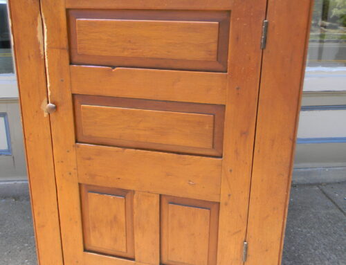 Pine Paneled Door American Cupboard 54”x39”