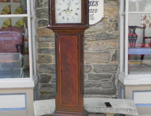 Grand Father Clock ,8 day by F Wingate ,Maine Circa 1800