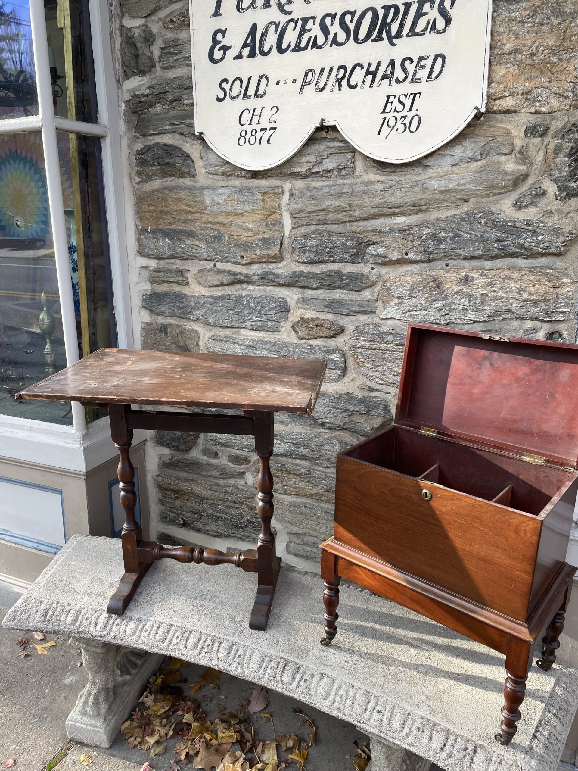 Mahogany Bottle Box Circa 1810