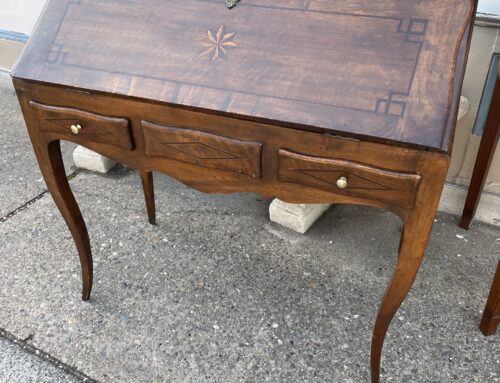 French Circa 1810 Inlaid Desk