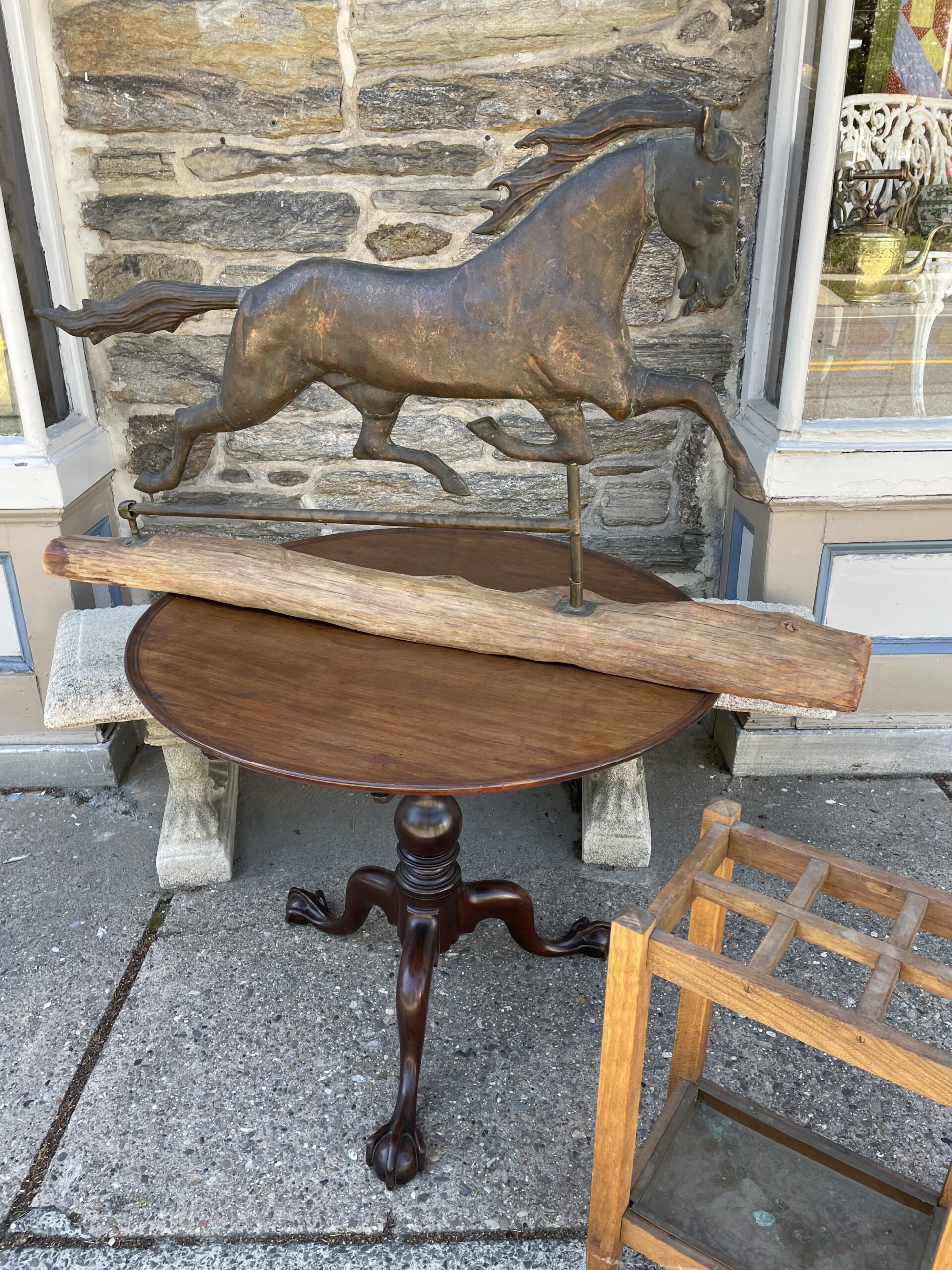 ‘Large Size Horse Weathervane 42”long