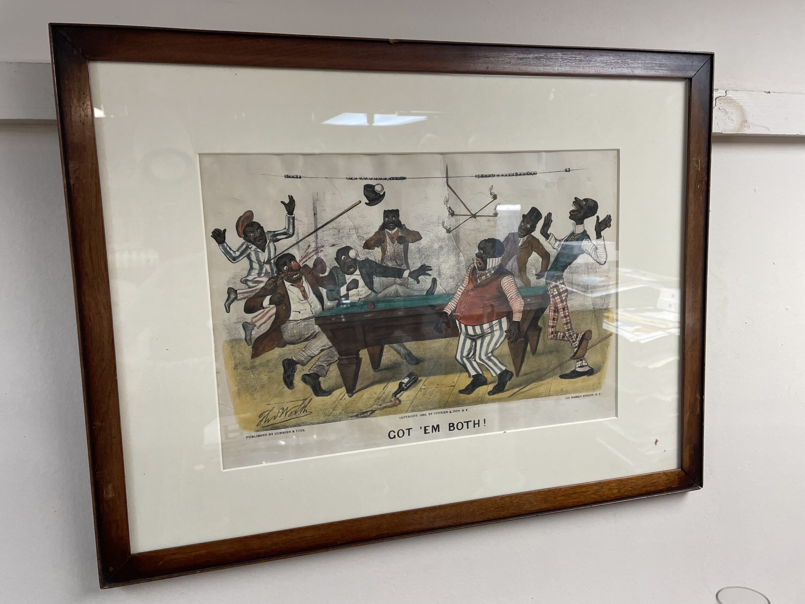 Pair Billiard Prints