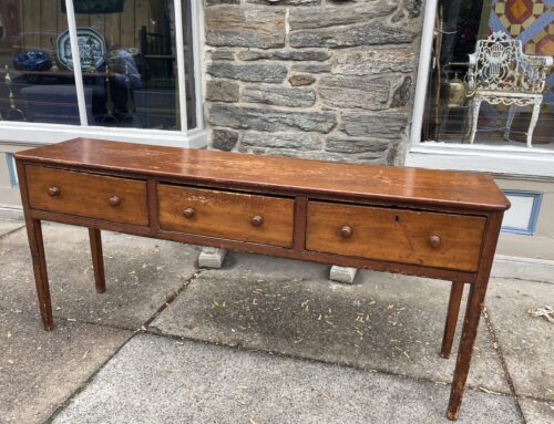 Pine Hunt Board or Console Table,78”-35”tCirca 1800