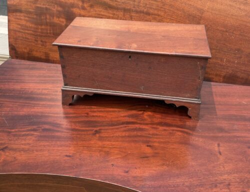 Walnut Miniature Chest